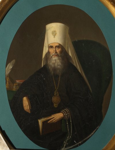 Retrato del Metropolitano Filaret de Moscú 1782-1867, 1860s de Nikolai Danilovich Sprevitch
