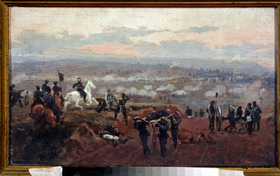 Ataque a las colinas verdes de Nikolai Dmitrievich Dmitriev Orenburgsky