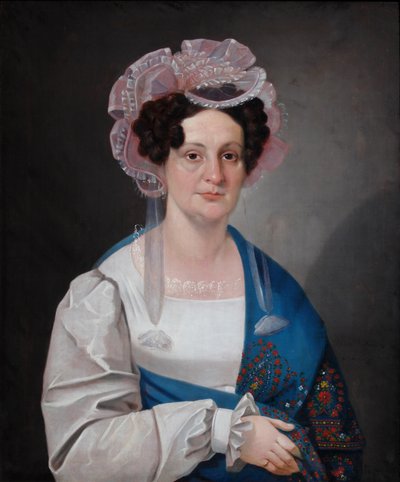 Retrato de Olga Matveevna Golovina, née Dashkova 1798-1840, 1828 de Nikolai Dmitrievich Mylnikov