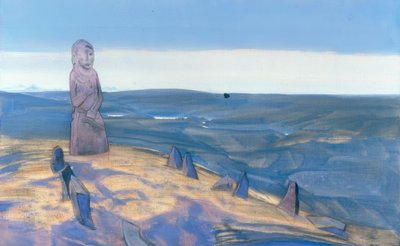 El guardián del cáliz de Nikolai Konstantinowitsch Roerich