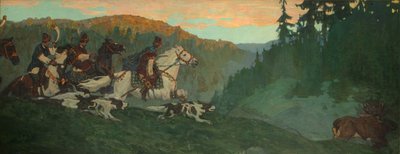 Caza Matutina del Gran Príncipe de Nikolai Konstantinowitsch Roerich