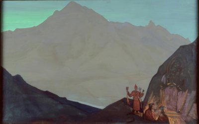 Chenresig, Tíbet occidental de Nikolai Konstantinowitsch Roerich