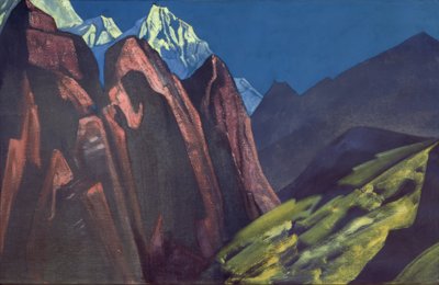 La sombra del maestro de Nikolai Konstantinowitsch Roerich