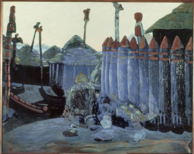 Templo pagano de Nikolai Konstantinowitsch Roerich
