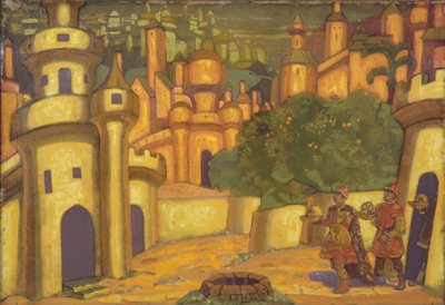 Ofrendas, 1910 de Nikolai Konstantinowitsch Roerich