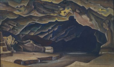 Parinirvana, 1935-1936 de Nikolai Konstantinowitsch Roerich