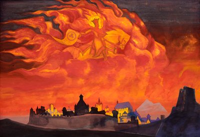 Sophia - la sabiduría del Todopoderoso Santa Protectrix, 1932 de Nikolai Konstantinowitsch Roerich