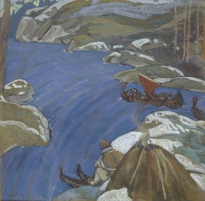 El Camino Varangiano, 1904 de Nikolai Konstantinowitsch Roerich