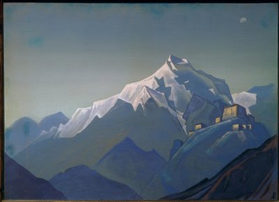 Tíbet. Un monasterio de Nikolai Konstantinowitsch Roerich