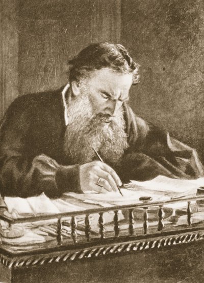 Leo Tolstoy de Nikolai Nikolaevich Ge