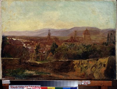 Florencia (Italia) (Florencia). Pintura de Nikolai Nikolayevich Ge (Gay) (1831-1894), óleo sobre lienzo de Nikolai Nikolajevitch Gay