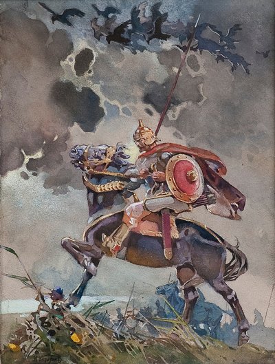 Jinete de Nikolai Nikolayevich Karasin