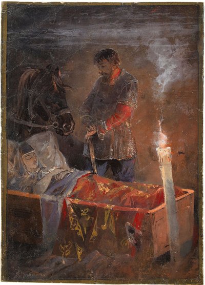 La Bella Durmiente, 1889 de Nikolai Nikolayevich Karasin