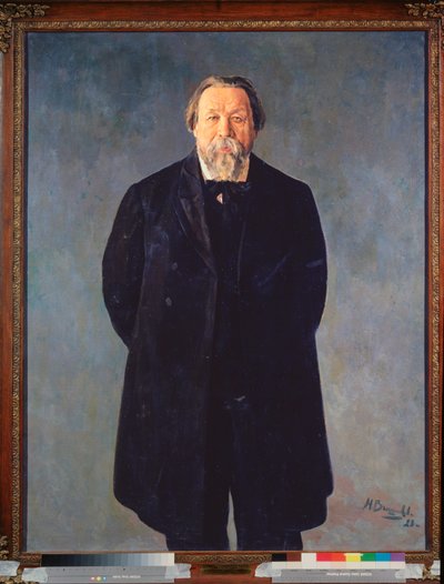 Retrato del compositor M Ippolitov-Ivanov de Nikolai Nikolayevich Vysheslavtsev
