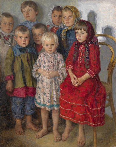 Día de admisiones de Nikolai Petrovich Bogdanov Belsky