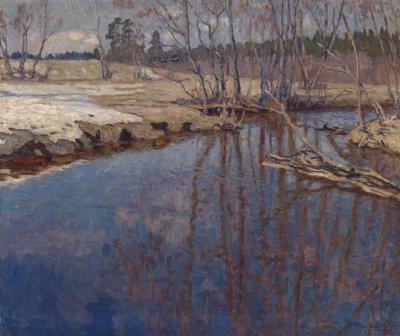 Agua de deshielo, 1933 de Nikolai Petrovich Bogdanov Belsky