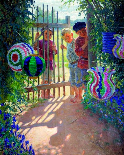 Los visitantes de Nikolai Petrovich Bogdanov Belsky