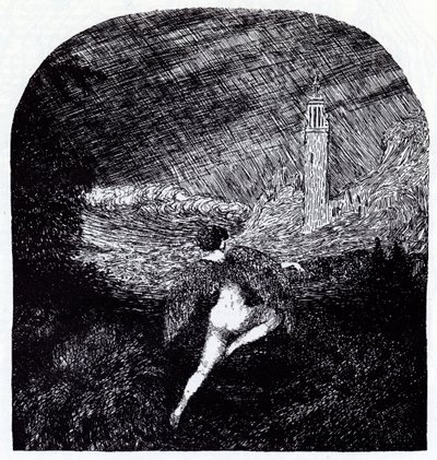 Romanticismo. Revista simbolista Vesy The Balance, 1905 de Nikolai Petrovich Feofilaktov