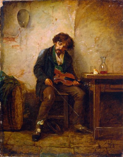 Un músico de Nikolai Petrovich Petrov