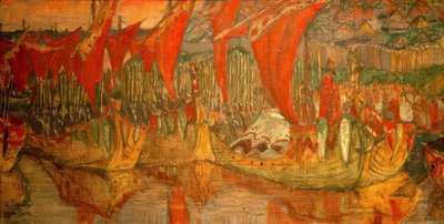 Viaje de Vladimir a Korsun de Nikolai Konstantinowitsch Roerich