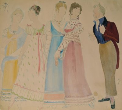 Diseños de vestuario de Nikolaj Pawlowitsch Uljanow