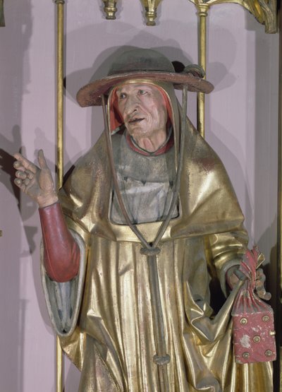 Retablo de Isenheim (detalle de San Jerónimo) de Nikolaus Hagenauer