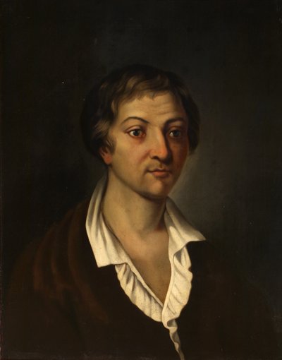 Retrato del poeta Ippolit Bogdanovich 1743-1803, 1854-1858 de Nikolay Ivanovich Polivanov