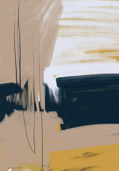Horizonte abstracto sereno de Nilesh Kulkarni