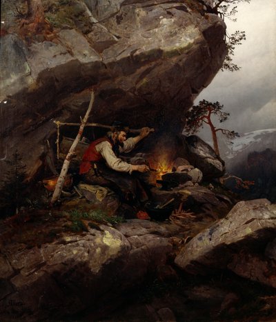 Un herrero viajero de Nils Bergslien