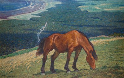 Caballo de pastoreo de Nils Kreuger