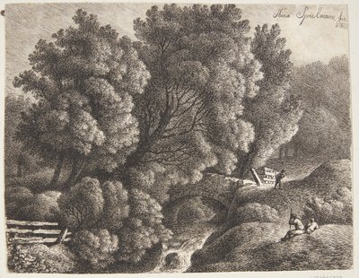 Paisaje con un arroyo de Nina Spielmann