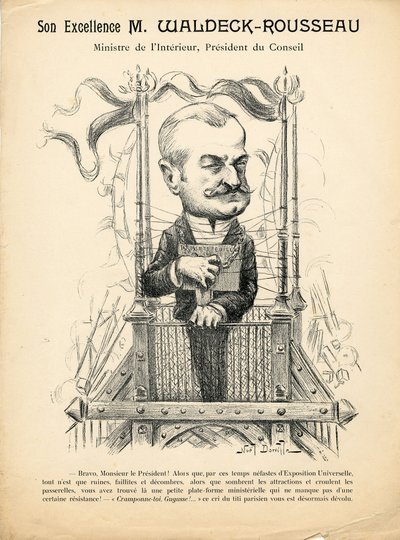 Hoja volante de Noel Dorville