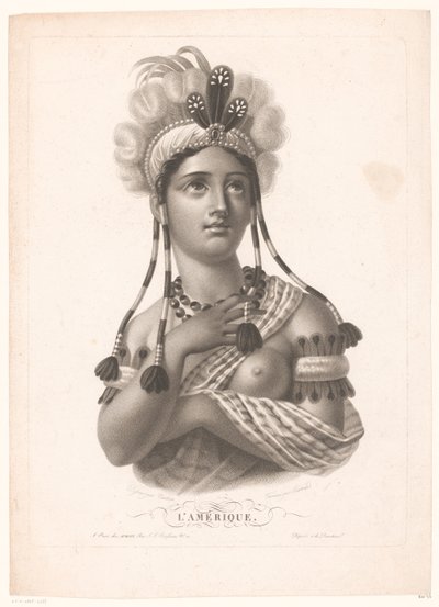 Personificación de América L