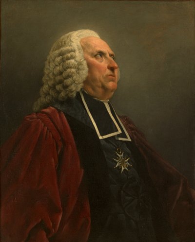 Retrato del escritor Louis-Sébastien Mercier 1740-1814, c. 1763 de Noel Halle