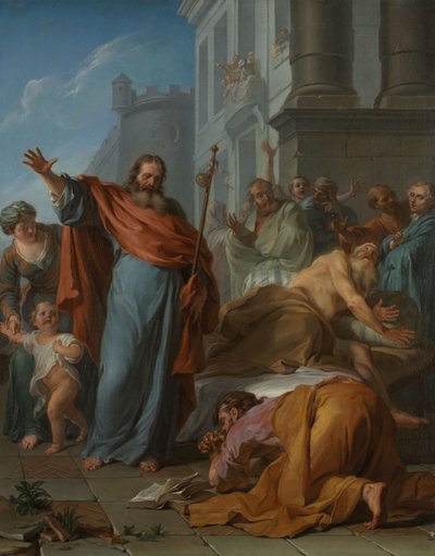 Los milagros de Santiago el Mayor de Noel Nicholas Coypel