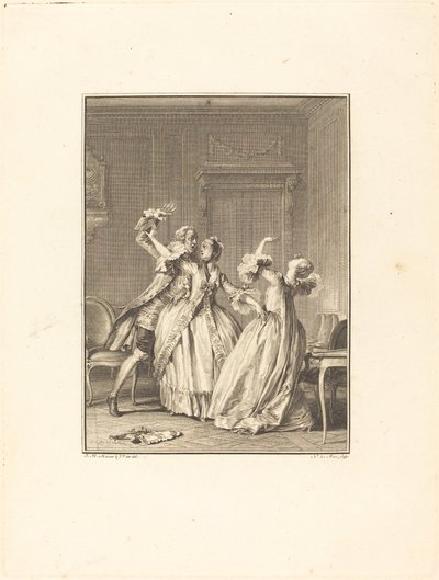 El Soplido de Noël Le Mire after Jean Michel Moreau