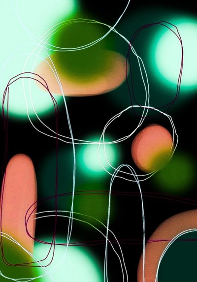 Pintura abstracta nº 01 de Nomi Morina