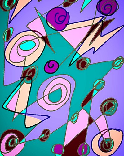 Pintura abstracta nº 02 de Nomi Morina