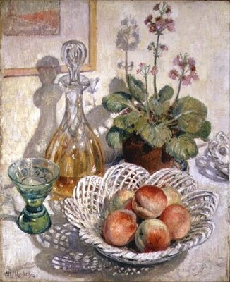 Bodegón con fruta de Nora Lucy Mowbray Cundell