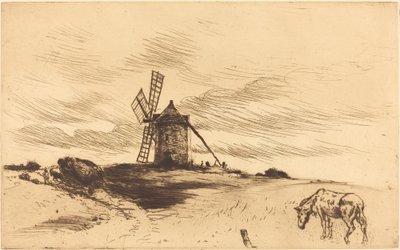 El molino de Saint Jacut de Norbert Goeneutte