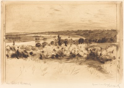 El Sena en Quilleboeuf de Norbert Goeneutte