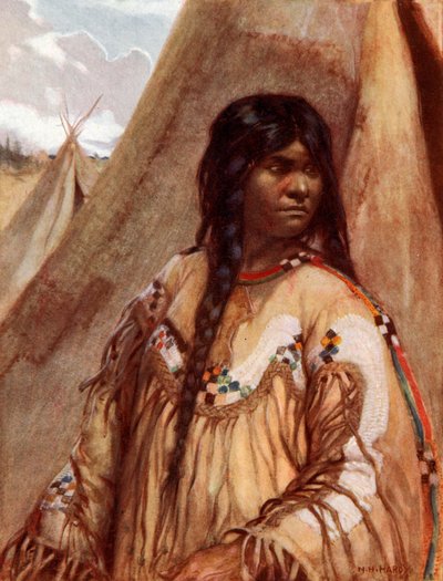 Chica India Blackfoot de Norman Hardy