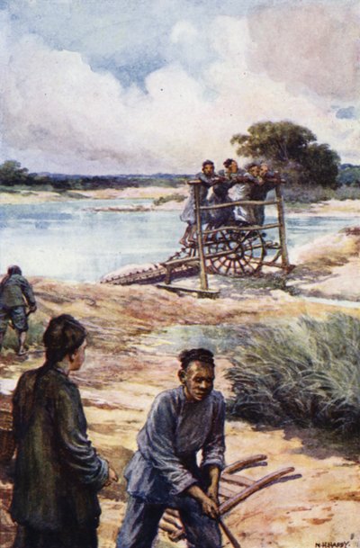 China: Una rueda de agua de Norman Hardy