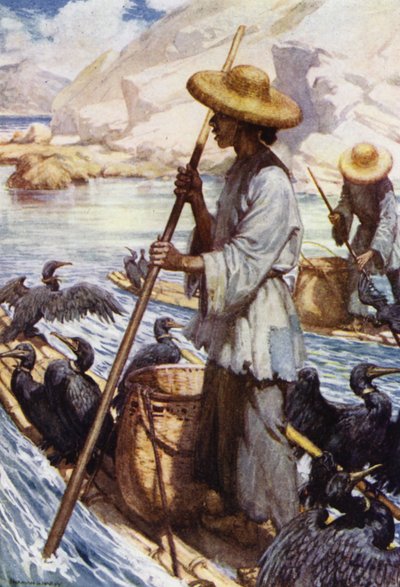 China: Pesca con cormoranes de Norman Hardy