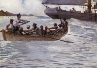 Los "Blackbirders" en las Islas Salomón de Norman Hardy