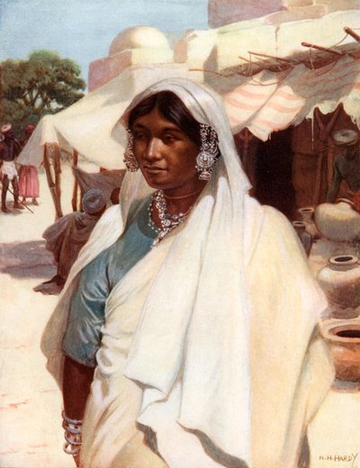 Mujer de la India Oriental de Norman Hardy