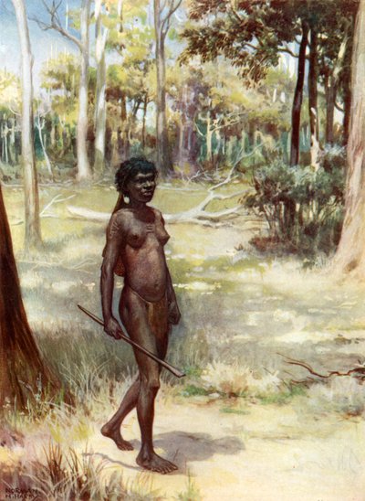 Mujer de Queensland: Australia de Norman Hardy