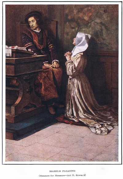 La súplica de Isobel (Measure for Measure) de Norman Mills Price