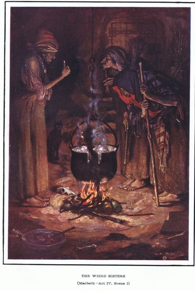 Las hermanas raras (MacBeth) de Norman Mills Price