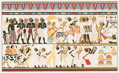 Obra de arte hamítica: Inscripciones murales del Antiguo Egipto de North American